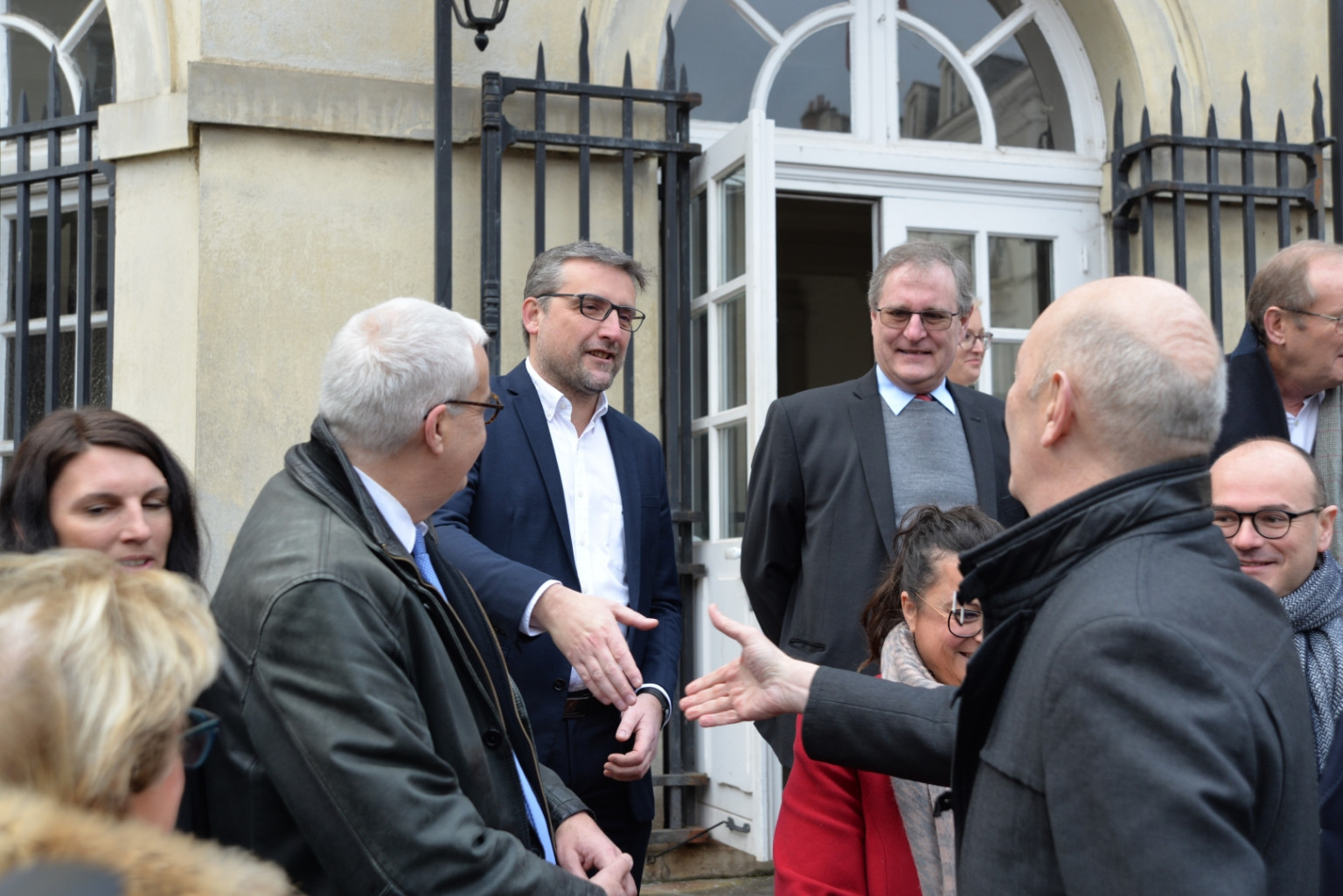 A minister visiting Le Creusot - Industeel